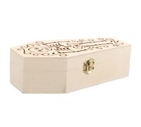 NULYLU Dog Urns for Ashes Cat Ashes Urn Wooden Memorial Keepsake Box Beige Small Keepsake for Home or Bag for Pets and Those Who Have Lost Their Beloved Pet