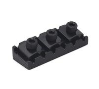 NULYLU Double Lock System Guitar Tremolo Bridge Locking Nut and String Lock for Electric Guitar Black