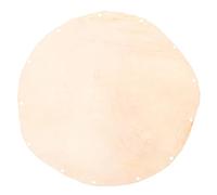NULYLU Doumbek Drum Skin Goatskin round Classic Appearance Lightweight More Elastic African Drum Replacement Skin Percussion