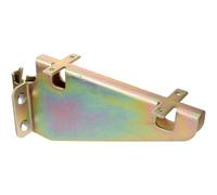 NULYLU E Track Shelf Bracket with Rust Protection for Trailer Galvanized Steel Shelving Bracket and Simple Installation Suitable for Places