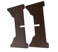 NULYLU Ebonized Finish Hand Pan Drum Stand for Practice Tongue Drum Display Rack