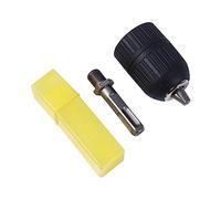 NULYLU Electric Drill Chuck Conversion Kit No Key Chuck for Hammer Drill Hand Tighten Non-Slip Grip for Tools