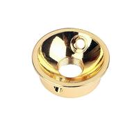 NULYLU Electric Guitar Jack Plate Screws Golden Jack Plate for Guitar Fits Metric Sockets Easy Installation Standard