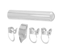 NULYLU Electric Guitar Slide Stick Metal Thumb Picks for Guitar Slide Accessories for Fingerstyle Playing