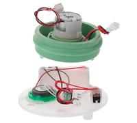 NULYLU Electric Snow Globe Motor Assembly with Wireless Flake Movement and LED Illumination, Plastic Glass Globe Motor Base for Craft Projects and Home Décor, Powered by 2 X Aaa Batteries