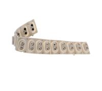 NULYLU Electronic Piano Replacement Conductive Silicone Key Contact Strip 13-Key Repair Pad for Keyboard Switches and Electronic Organ Maintenance