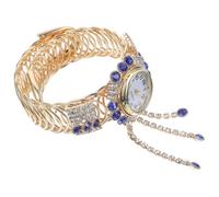 NULYLU Elegant Ladies Watches with Golden Bracelet and Quartz Movement, Featuring Precise Time Keeping and Fashionable Alloy Design, a Christmas or Birthday Gift for Women