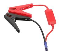 NULYLU Emergency Battery Booster Cable with Reverse Protection Compact Lightweight Jumper Wire for Car Motorcycle Boat and Power Bank Use