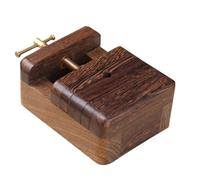 NULYLU Engraved Seal Clamp Seal Fixing Tool Adjustable Metal and Wood Craft Bed Smooth Round Surfaces for Students Learning