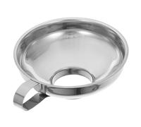 NULYLU Extra Large Stainless Steel Funnel with Wide Mouth for Easy Pouring of Liquids and Solids Kitchen Tool for Canning Salad Dressings Oils and Preserves