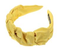 NULYLU Fashionable Pleated Wide Headband for Women Simple Solid Color Hairband for Face Washing Skincare and Makeup Application Versatile Secure Fit for All Occasions