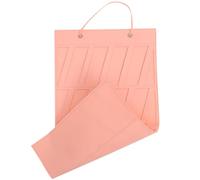 NULYLU Felt Hanging Storage Pouch Wall Hanging Bag Accessories Organizer for Necklace Hair Clips Birthday Christmas