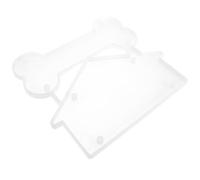 NULYLU Flexible Silicone Door Plate Mold for DIY Epoxy Resin Craft with Smooth and Flat Finish, for Creating Custom Door Finger Plates and Brand Signs to Decorate Your Room