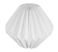 NULYLU Foldable Paper Ceiling Light Shade Easy to Carry and Store White Nordic Style Portable Folding Lampshade for Origami Pendant Light Shade Living Rooms and Office