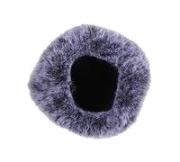 NULYLU Furry Microphone Windscreen Cover for Changba Washable Artificial Mic Protector with High Density Noise Reduction Soft Karaoke Mic Filter for Clear Sound Recording
