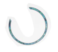 NULYLU Guitar Sound Hole Inlay Sticker 3d Rosette Self-adhesive Decorative Edge for 41-inch Folk and Classical Guitars Accessory