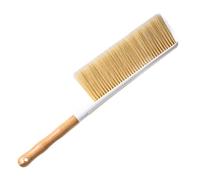 NULYLU Hand Brush Dusting Brush with Fine and Flexible Bristles and Comfortable Beech Handle for Cleaning and Dusting Room Cabinets and Sofas around The House