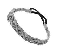 NULYLU Handmade Bohemian Style Crochet Headband Soft Twisted Hairband for Women Hair Accessory for Festivals Weddings and Daily Wear