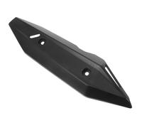 NULYLU Heat Shield for Southeast Asia Motorcycle Exhaust Black Protector Cover with Clamps for Muffler Heat Insulation