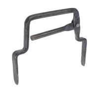 NULYLU Heavy Duty Brick Tongs Adjustable Clamp Iron Brick Lifting Tool with Anti-Slip Design for Construction Use Reducing Physical Labour Intensity Efficient Red