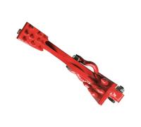 NULYLU Heavy-Duty Pallet Puller Clamp with Strong Pulling Capacity for Industrial Use, Practical Handling Pallet Grabber, Durable Crimson Metal Unloading Tool for Manufacturing Facilities