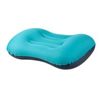 NULYLU Inflatable Outdoor Camping Pillow with Pocket Ergonomic Design Self-inflatable Travel Neck Pillow Lightweight Portable Inflation Cushion for Hiking and Random Color
