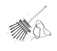 NULYLU Key Mini Kalimba Portable Crystal Thumb Piano Small Musical Instrument for Boys and Girls Beginners Electronic African Keyboard Handheld Kalimba Unique Shape
