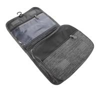 NULYLU Large Capacity Makeup Travel Bag with Dry Wet Separation, Portable Toiletry Bag Made of Oxford Cloth and TPU, Fashionable Design Protecting Cosmetics for Travel