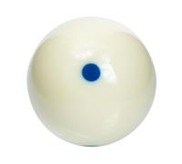NULYLU Large Replaceable Resin Cue Ball with Six Dots Household Billiard White Ball for Professional Pool Snooker and Training Use