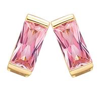 NULYLU Large Zircon Teeth Grill Rhinestone 2pcs Copper Hip Hop Style for Party Cosplay Accessories
