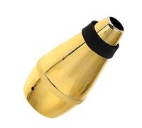 NULYLU Light-weight Plastic Trumpet Practice Mute Golden for Trumpet Mute and Practice at Home Rooms