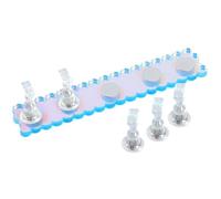 NULYLU Magnetic Nail Practice Holder Stand for Nail Artists Acrylic Display Stand with Easy Attachment and Home Use and Enhancement