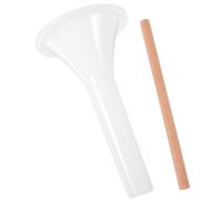 NULYLU Manual Sausage Stuffer Set Portable Sausage Making Tool with Wood and Plastic Tubes, Easy to Operate Filling Funnel for Home Kitchen, for Restaurant and Hotel Use
