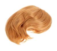 NULYLU Men's Short Blond Wig Stylish Synthetic Hair for Halloween Cosplay Comfortable Daily Wear Costume Wig Transform Your Look Effortlessly