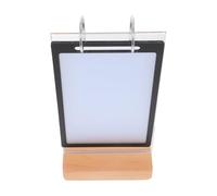NULYLU Menu Display Stand Double Side Price Tag Rack with Dust and Stain Prevention Simple Appearance Design for Restaurants Display Marketing