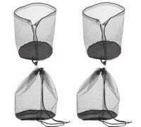 NULYLU Mesh Cone Bags Lightweight Oxford Cloth Portable with Drawstring Design 4pcs for Sports Cone Storage Folding Pouches for Outdoor Football Training and Travel