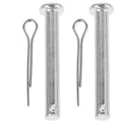 NULYLU Metal Cotter Pin Popcorn Machine Latch 2 Pairs Replacement Locking Pins for Industrial Popcorn Maker Spare Fittings