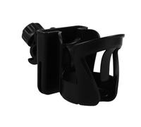 NULYLU Microphone Stand Cup Holder Clamp with Phone Slot Universal Water Bottle Bracket Drink Holder for Music Stands Matte Black Sturdy Clip Accessory Random Style