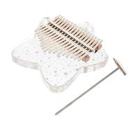 NULYLU Mini Crystal Kalimba 17-key Thumb Piano Perfect for Boys and Girls Easy to Play Musical Instrument
