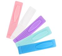 NULYLU Mini Glass Ampule Breakers 5Pcs ABS Ampoule Bottle Openers Safety Design, Portable Vial Openers in White, Green, Purple, Suitable for Doctors and Hospital Use