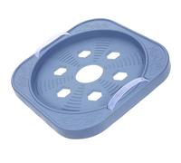 NULYLU Movable Gas Cylinder Holder with Wheels for Gas Tank Plastic and Stainless Steel Construction Protects Floor and Desktop Surface for Family Kitchens and Restaurants