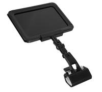 NULYLU Multi-functional Double-sided Pricing Sign Clip with Black Frame and Blank Label, Universal Retail Sign Holder for Fresh Produce Markets and Store Display