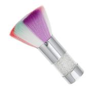 NULYLU Nail Cleaning Brush Gel Nail Dust Remove Brush Fluffy Soft Bristles Handle Professional Manicure Tool for Salon and Home Use