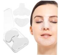 NULYLU Nose Pore Patches 200 Cotton Strips for Blackhead Removal Chin Patch Nose Cleaning t Zone Skin Care Pads