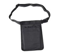 NULYLU Nurse Waist Bag Pouch Medical Organizer Belt Bag Durable Storage for Emergency Supplies Lightweight Utility Pouch for Nursing Professionals Black Design