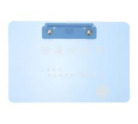 NULYLU Nursing Clipboard A5 Size Medical Record Writing Pad with Non-Skid Plastic Hardboard Clip for Hospital Nurse Infusion Inspection and Document Management