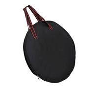 NULYLU Oxford Cloth Drum Practice Pad Bag 10-inch Black, Portable Carry Case Protects from Friction, Handy Storage, for Silent Drum Pad for Practice Sessions