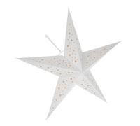 NULYLU Paper Star Shaped Lampshade Lightweight Decorative Light Shade for Living Chandelier Soft Light Cover Easy Installation Stylish Modern Design