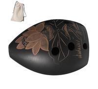 NULYLU Pear-shaped Pottery Ocarina Mini Ocarina for Beginners Boys and Girls Music Instrument Play Traditional Tunes at Home Music Class