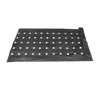 NULYLU Perforated Pe Mulching Film for Use with Thermal Insulation and Black Colour Suitable for Farm and Agriculture Applications Sturdy and Lightweight Agricultural Mulch Cover